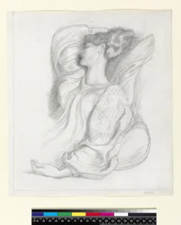 Studio di Mrs William Morris (1839-1914), c.1873